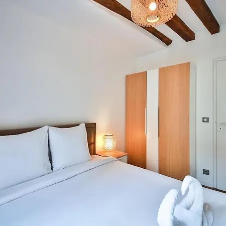 Apartmán Typical Parisian Duplex#4pers#le Marais Paříž