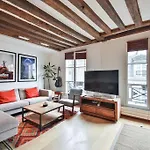 公寓 Typical Parisian Duplex#4pers#le Marais